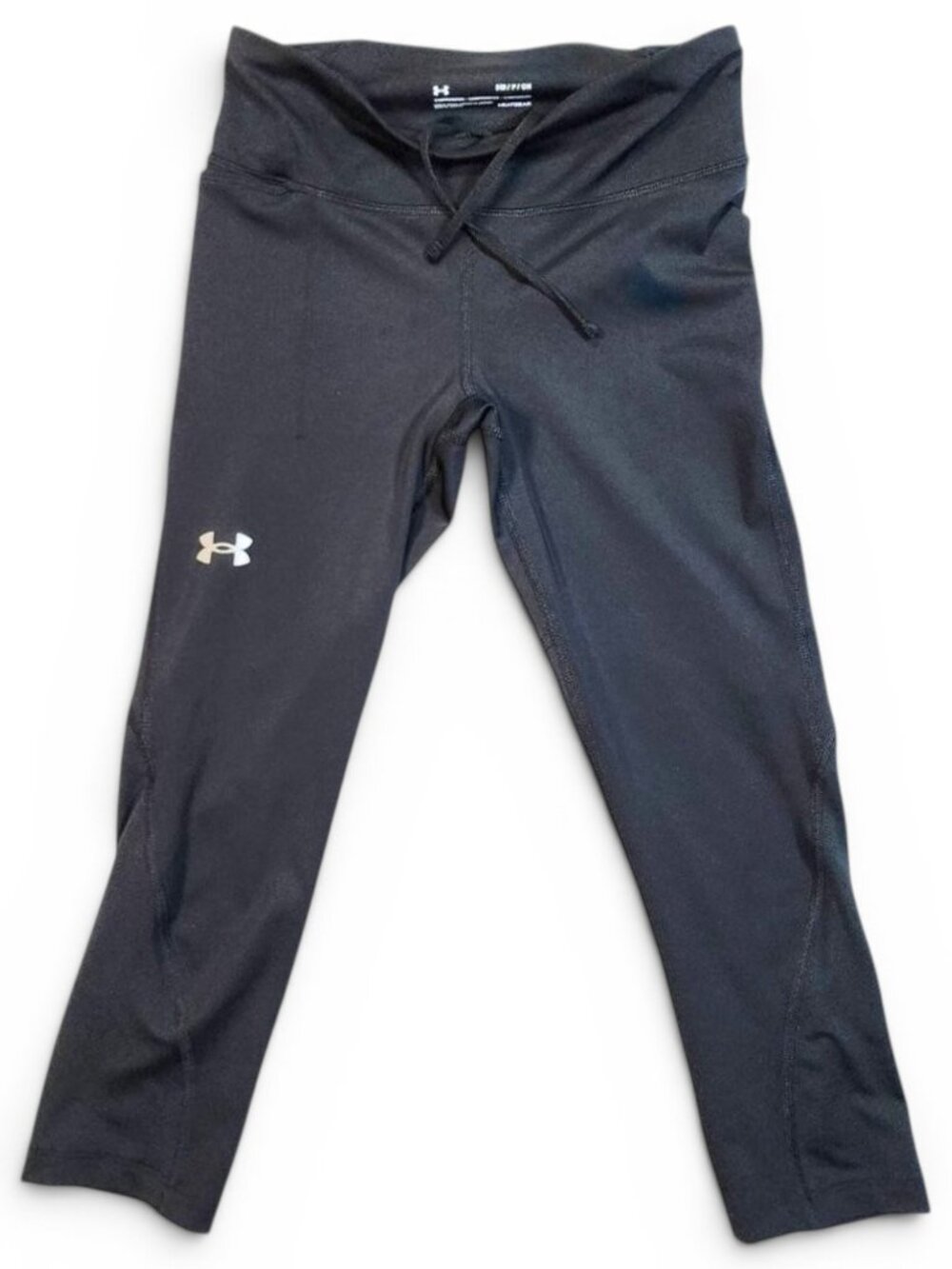 Under Armour Black High Rise Capri Compression Leggings Size Small